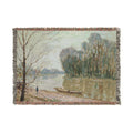 Alfred Sisley - The Loire | Woven Tapestry Blanket