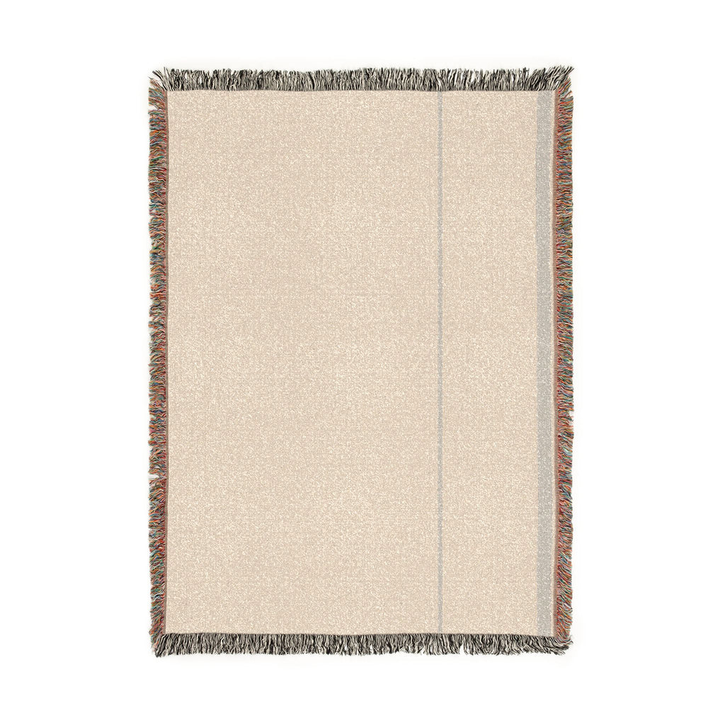 Quiet Throw — Sand · Oat · Stone