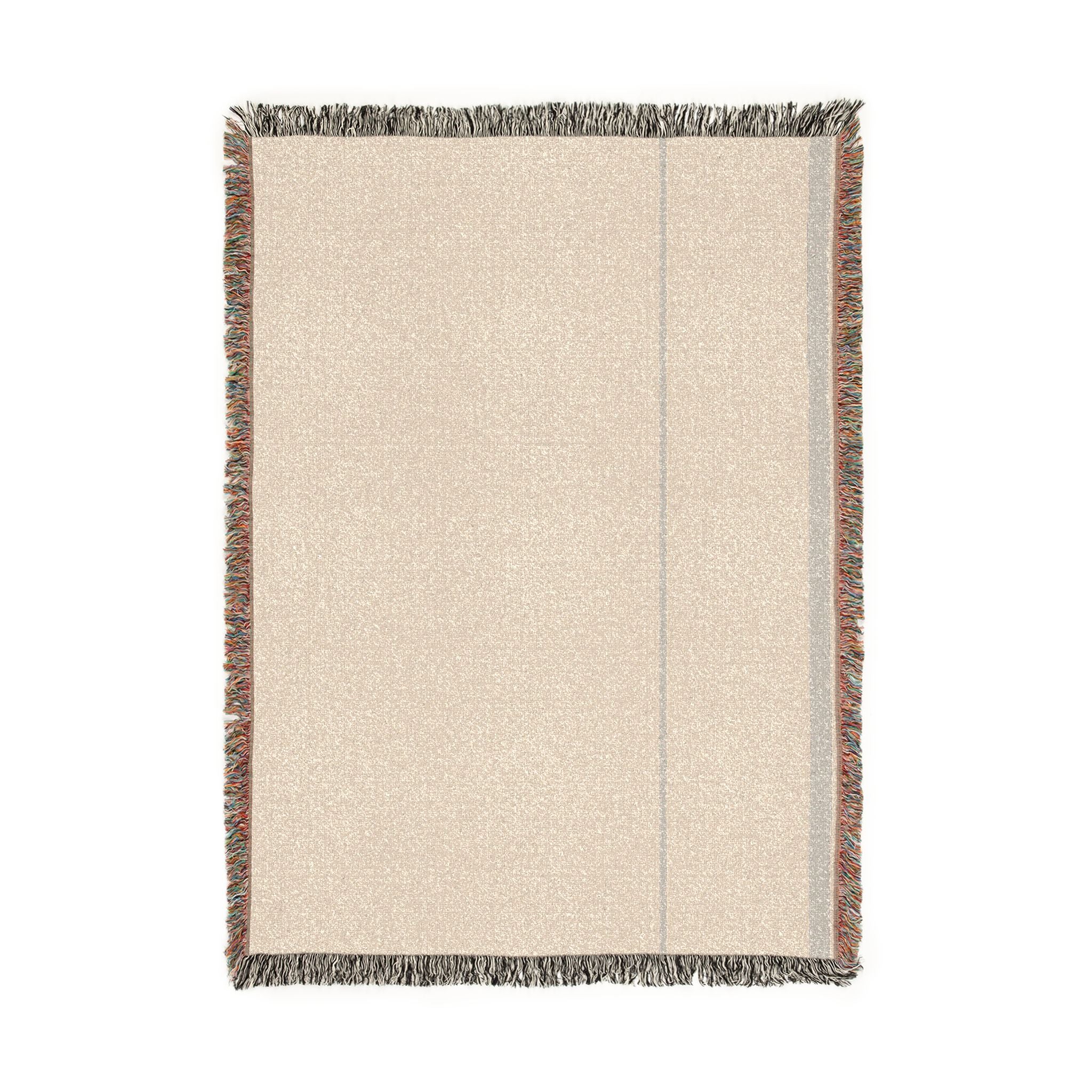 Quiet Throw — Sand · Oat · Stone