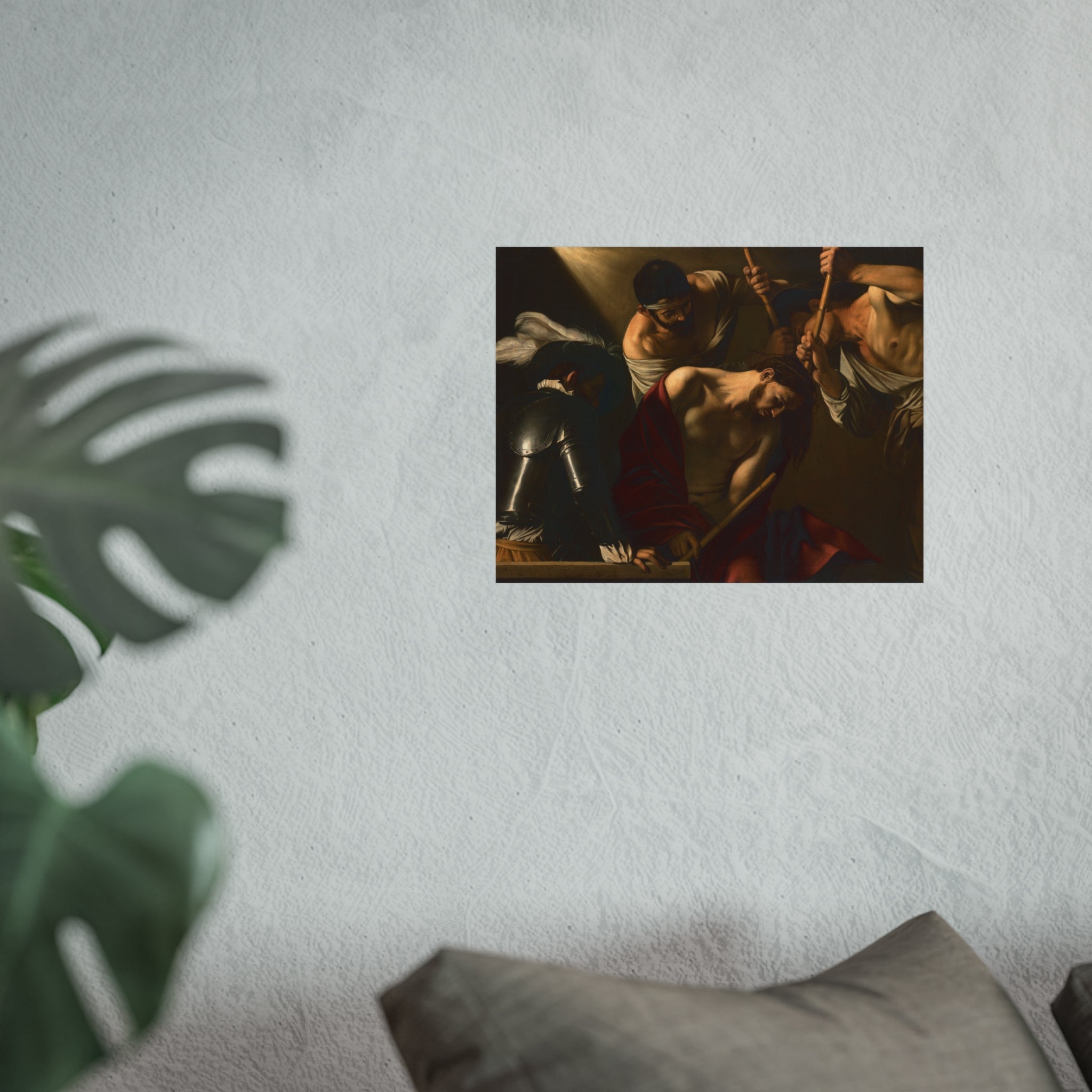 Michelangelo Merisi, called Caravaggio - The Crowning with Thorns - Google Art Project | Fine Art Poster