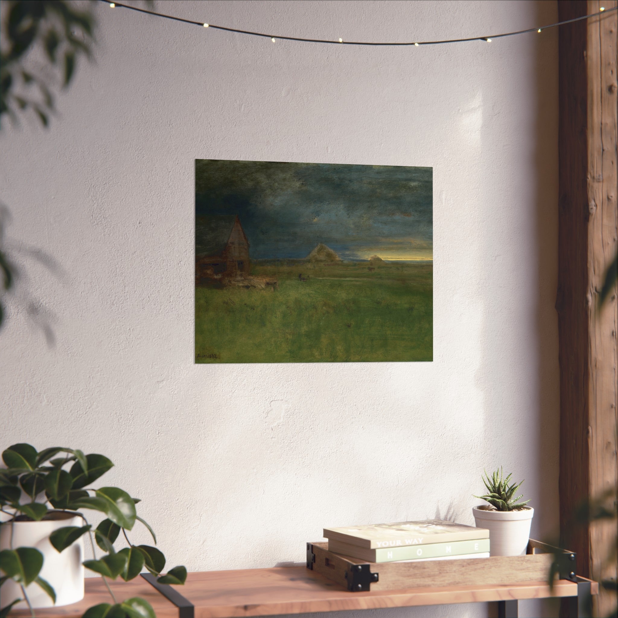 George Inness - The Lonely Farm, Nantucket | Fine Art Poster