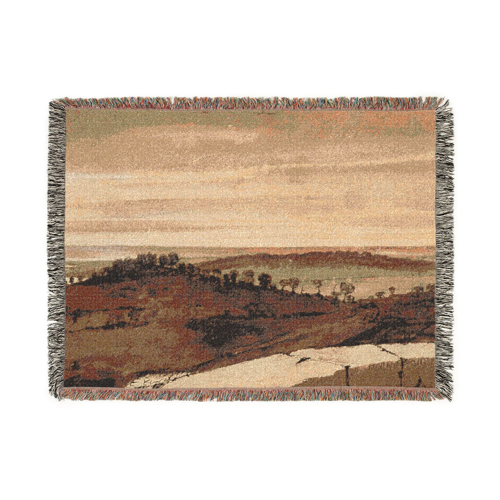 Claude Lorrain - Panorama from the Sasso | Woven Tapestry Blanket