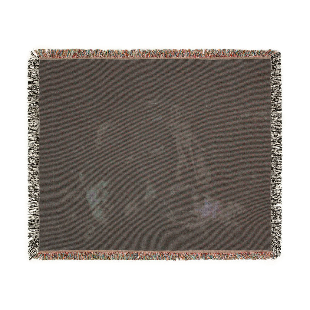 After Eugène Delacroix - Dante's Bark | Woven Tapestry Blanket