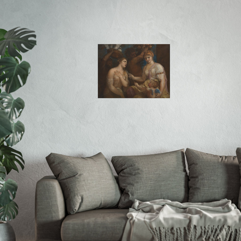 Imitator of Titian - Allegory of Venus and Cupid | Fine Art Poster