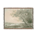 Jean Baptiste Camille Corot - Bent Tree by the Water | Woven Tapestry Blanket