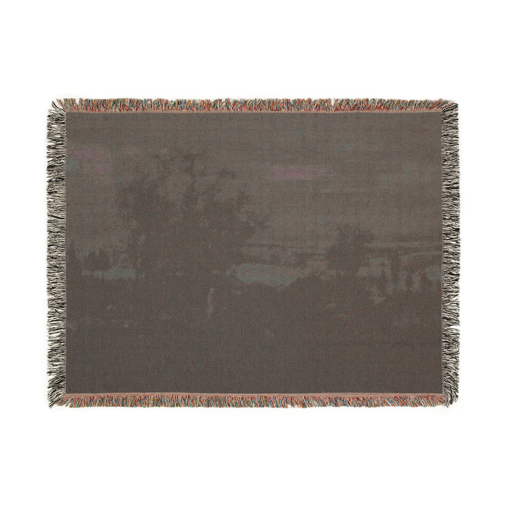 George Inness - Twilight in Italy | Woven Tapestry Blanket