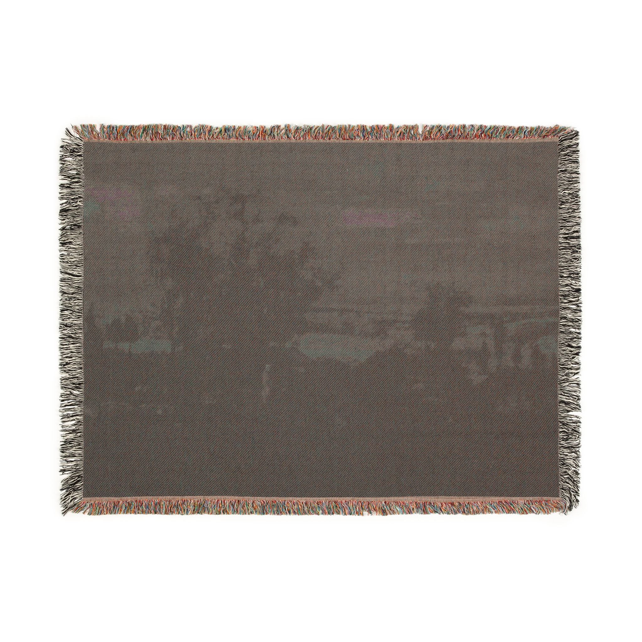 George Inness - Twilight in Italy | Woven Tapestry Blanket