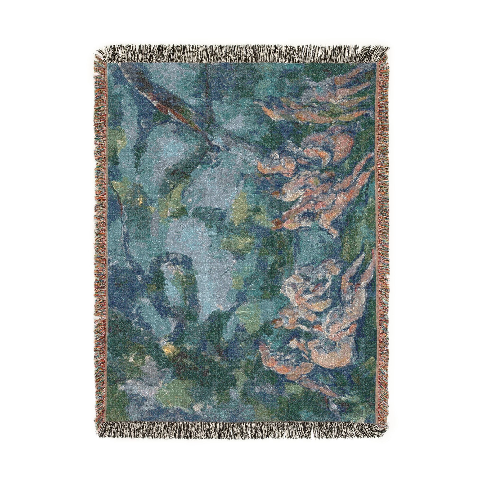 Paul Cezanne - The Bathers | Woven Tapestry Blanket