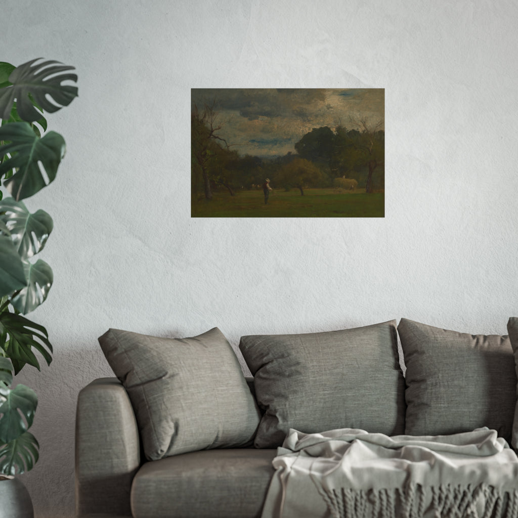 George Inness - Harvest, Montclair, New Jersey | Fine Art Poster