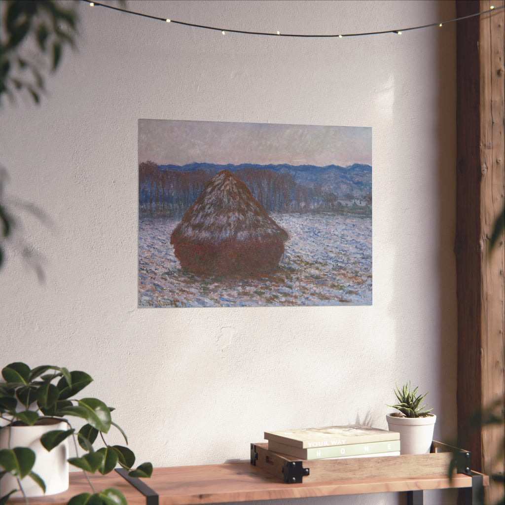 Claude Monet - Stack of Wheat | Fine Art Poster