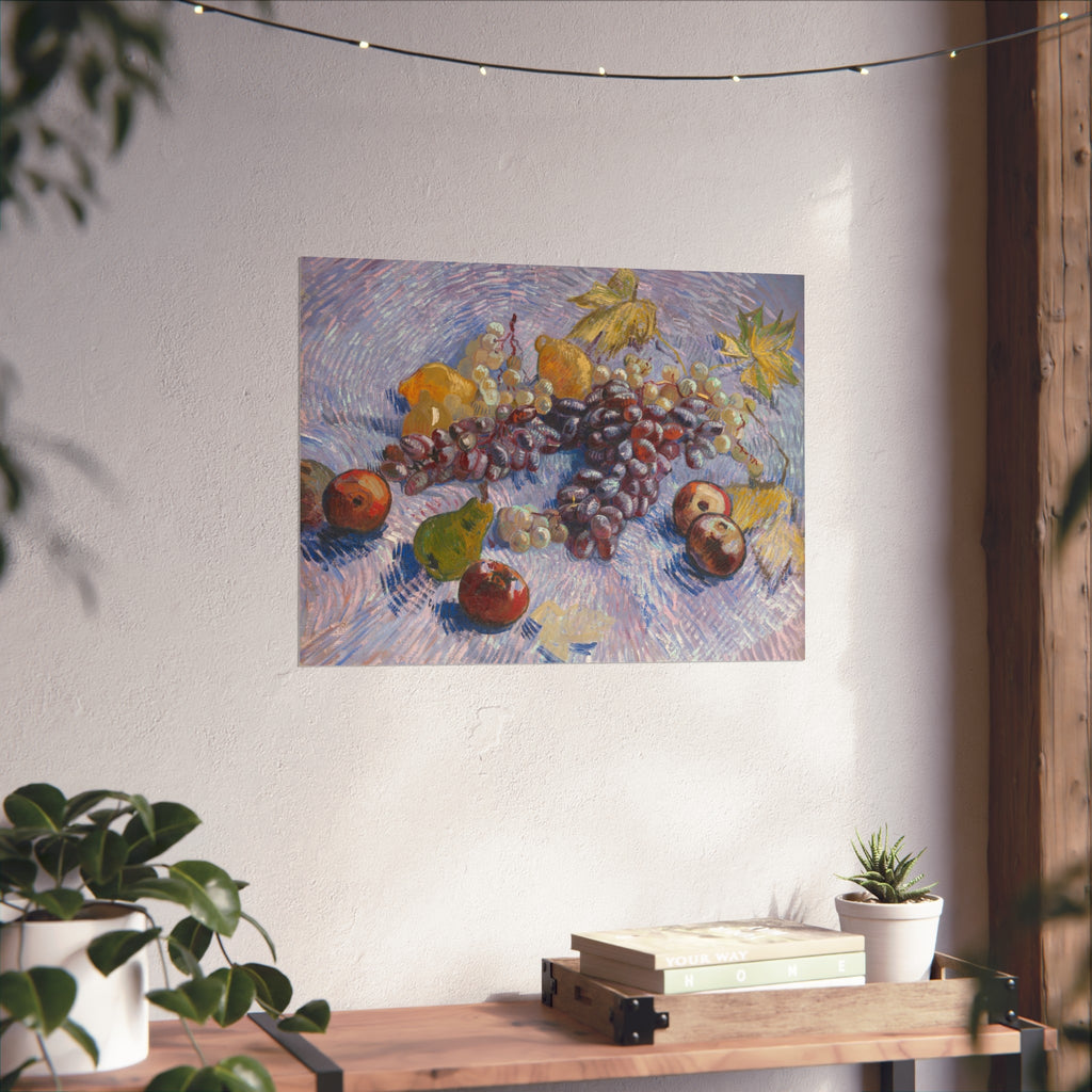 Vincent van Gogh - Grapes, Lemons, Pears, and Apples | Fine Art Poster