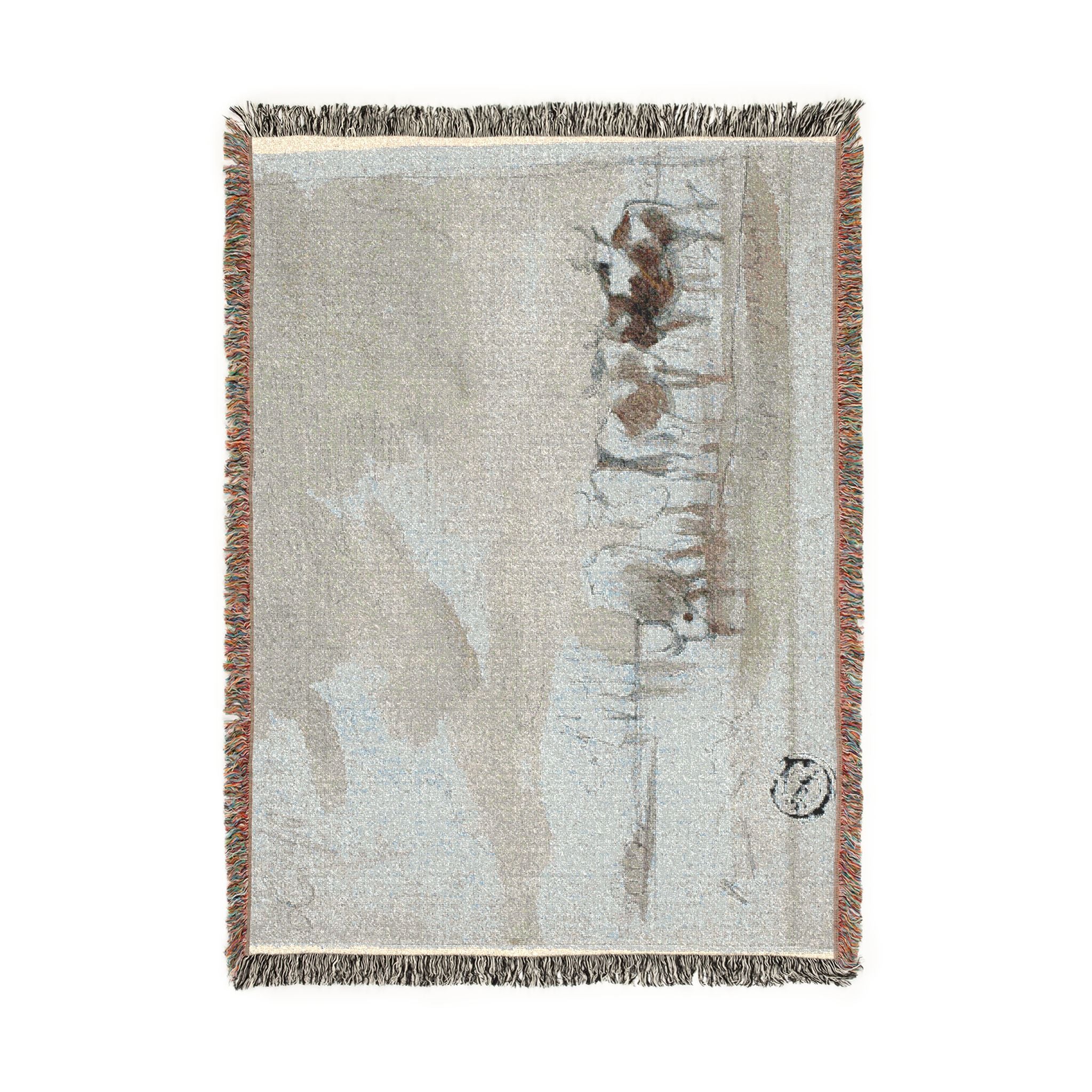 Aelbert Cuyp - Cattle in Water | Woven Tapestry Blanket