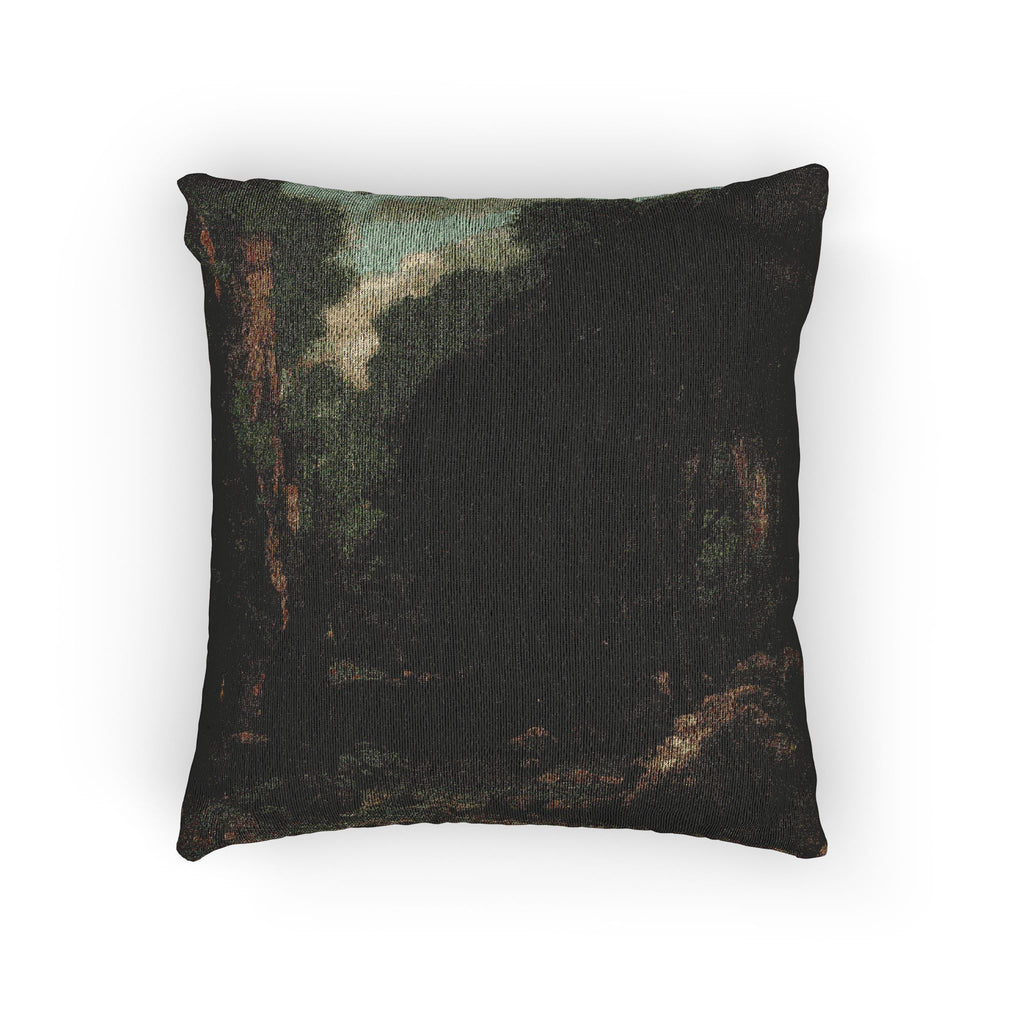Gustave Courbet - The Valley of Les Puits-Noir | Woven Pillow