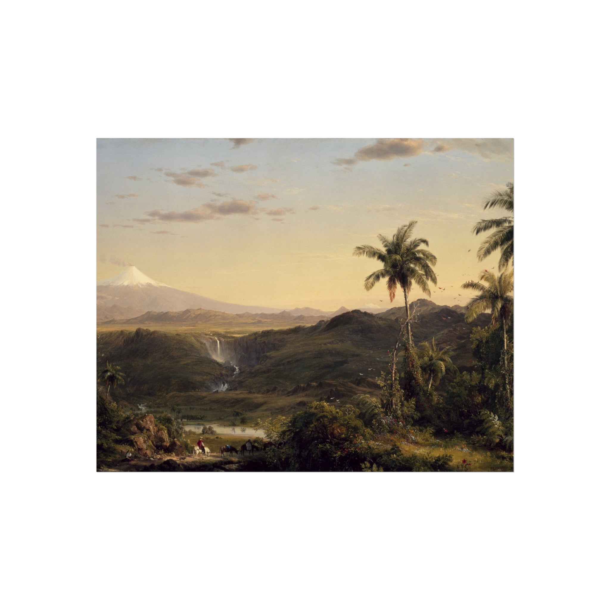 Frederic Edwin Church - View of Cotopaxi | Fine Art Poster