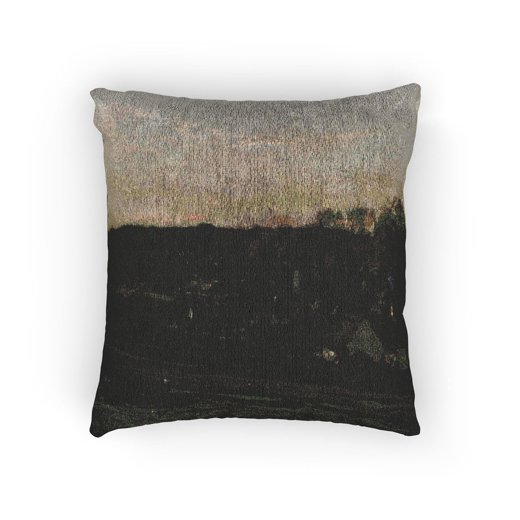 Charles François Daubigny - House of Mère Bazot | Woven Pillow