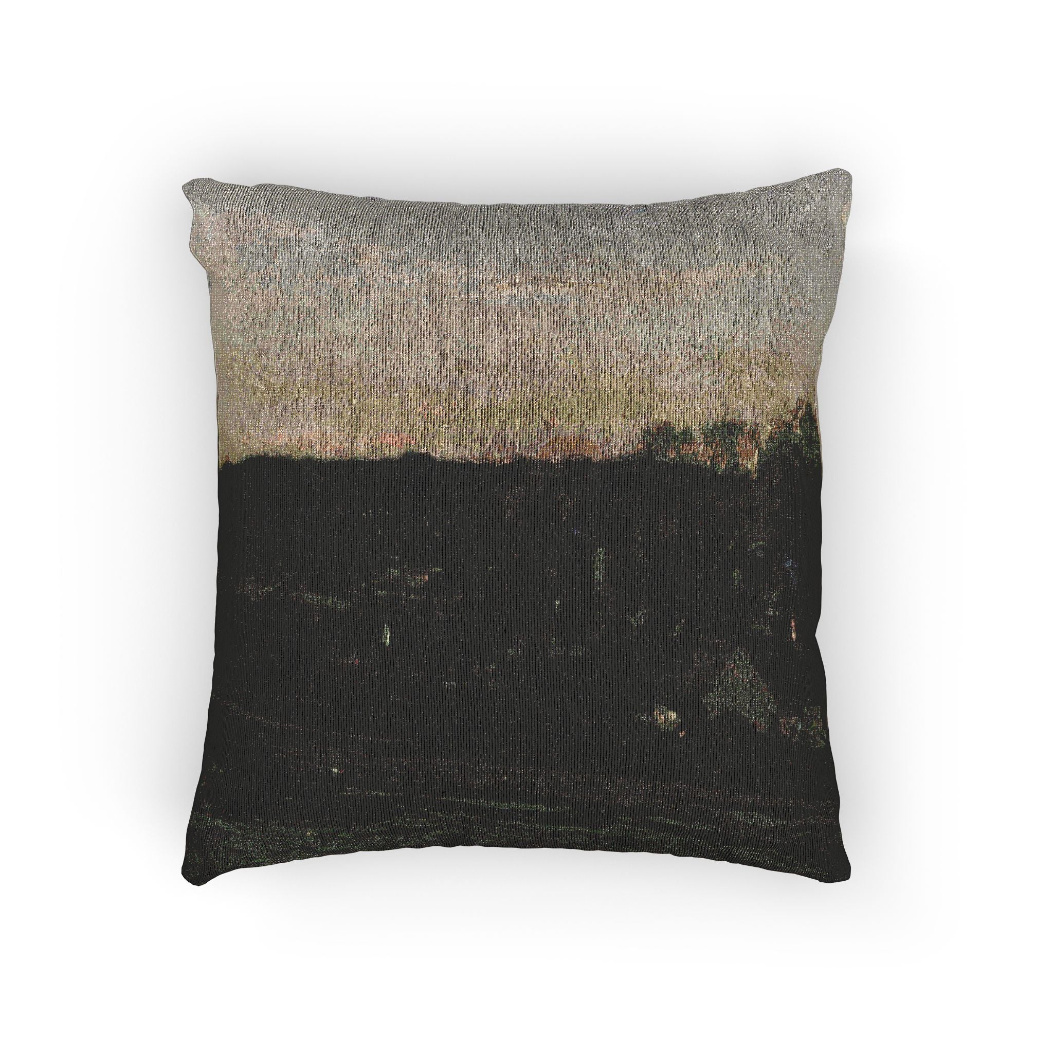 Charles François Daubigny - House of Mère Bazot | Woven Pillow