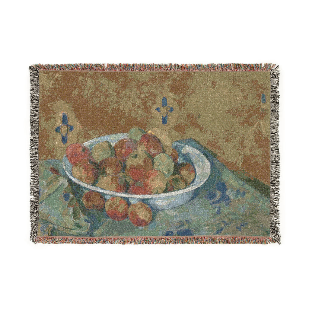Paul Cezanne - The Plate of Apples | Woven Tapestry Blanket