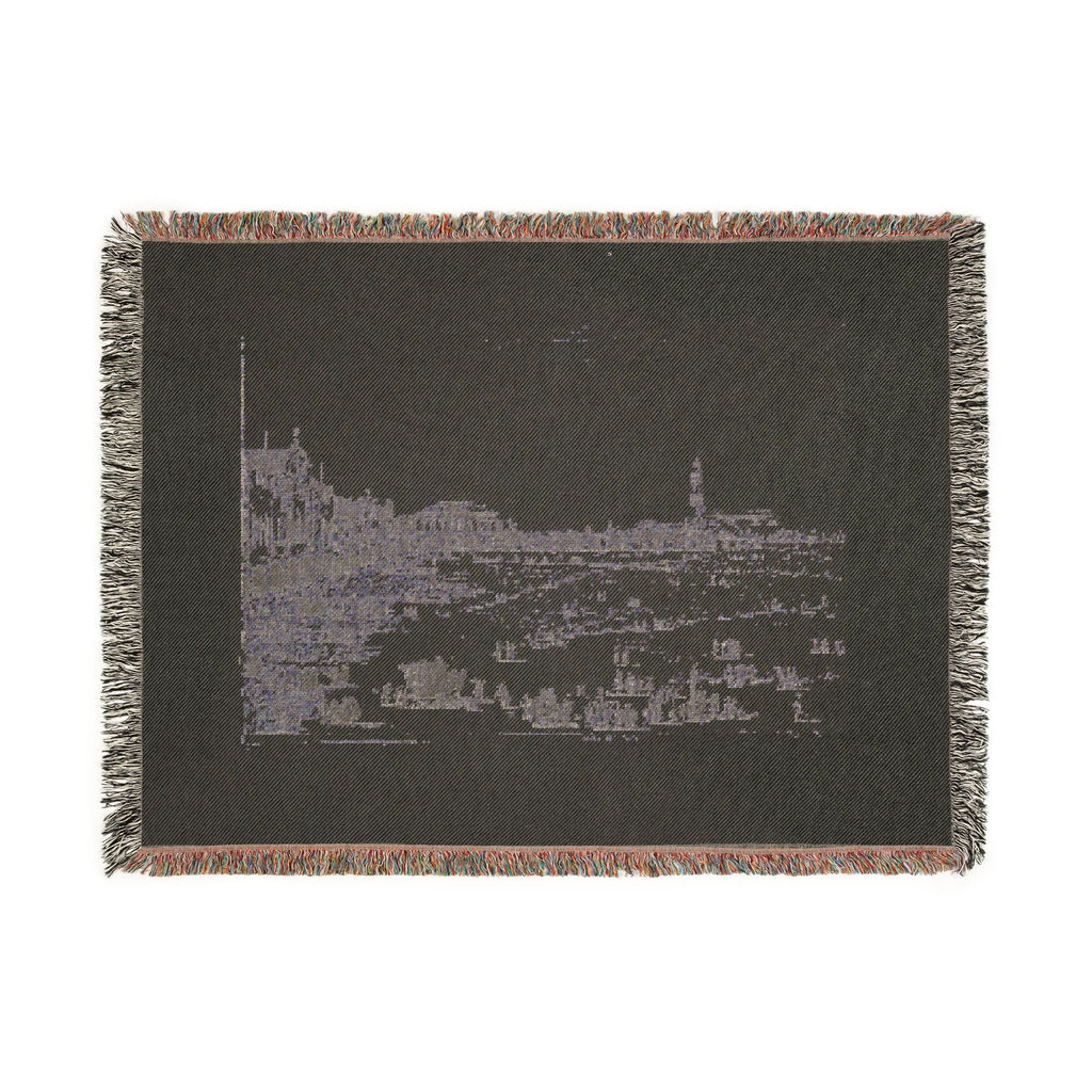 Canaletto - Prà della Valle, from Vedute | Woven Tapestry Blanket