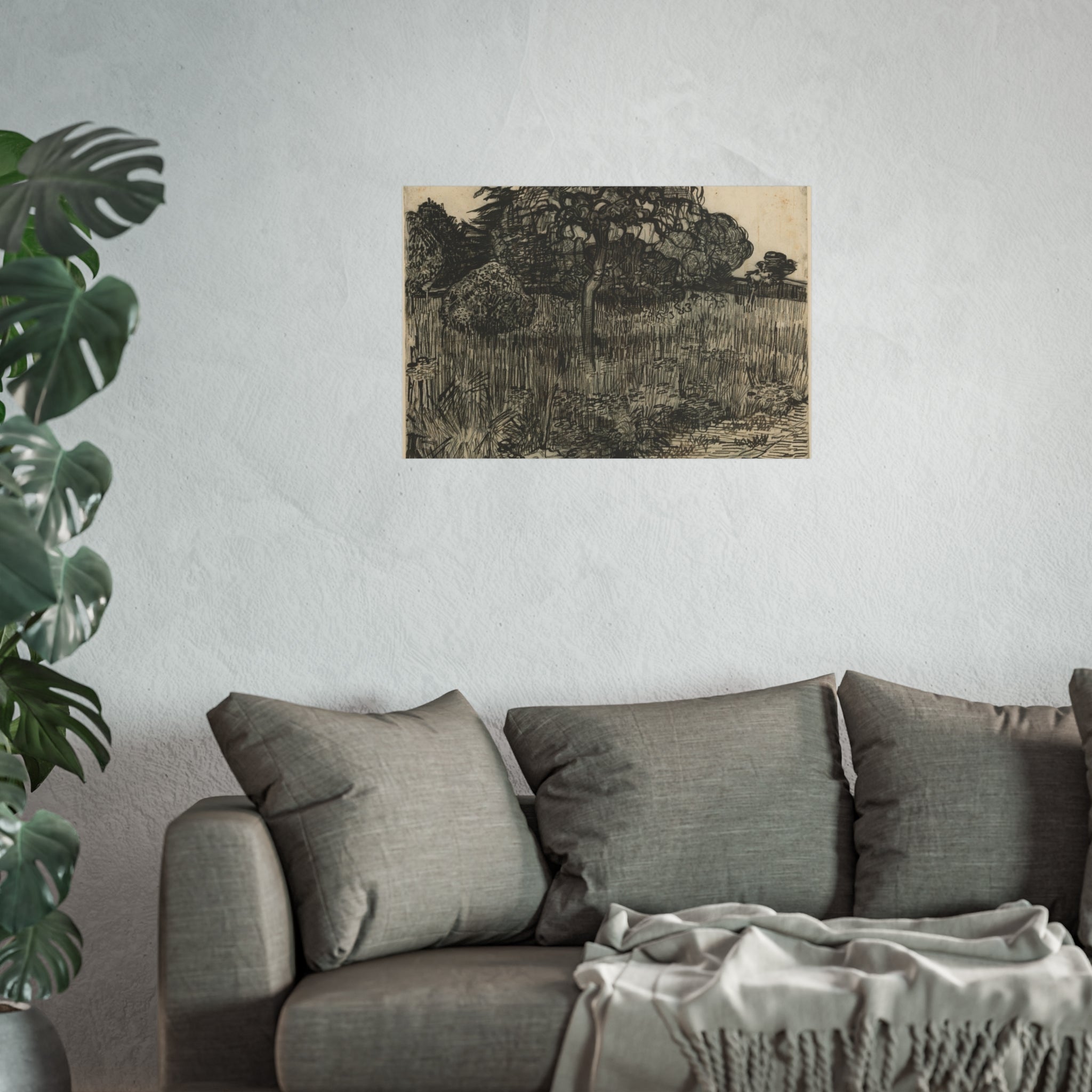 Vincent van Gogh - Weeping Tree | Fine Art Poster