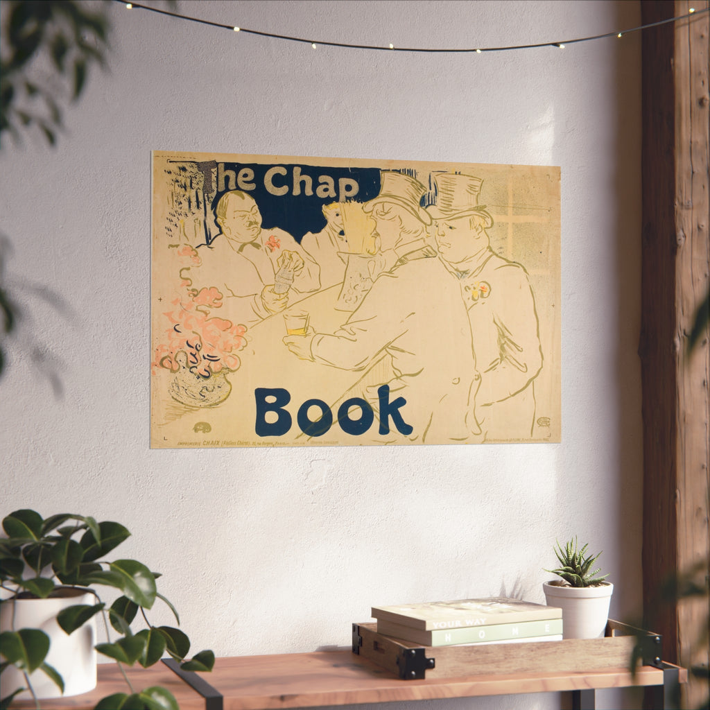 Henri de Toulouse-Lautrec - Irish and American Bar, Rue Royale—The Chap Book | Fine Art Poster