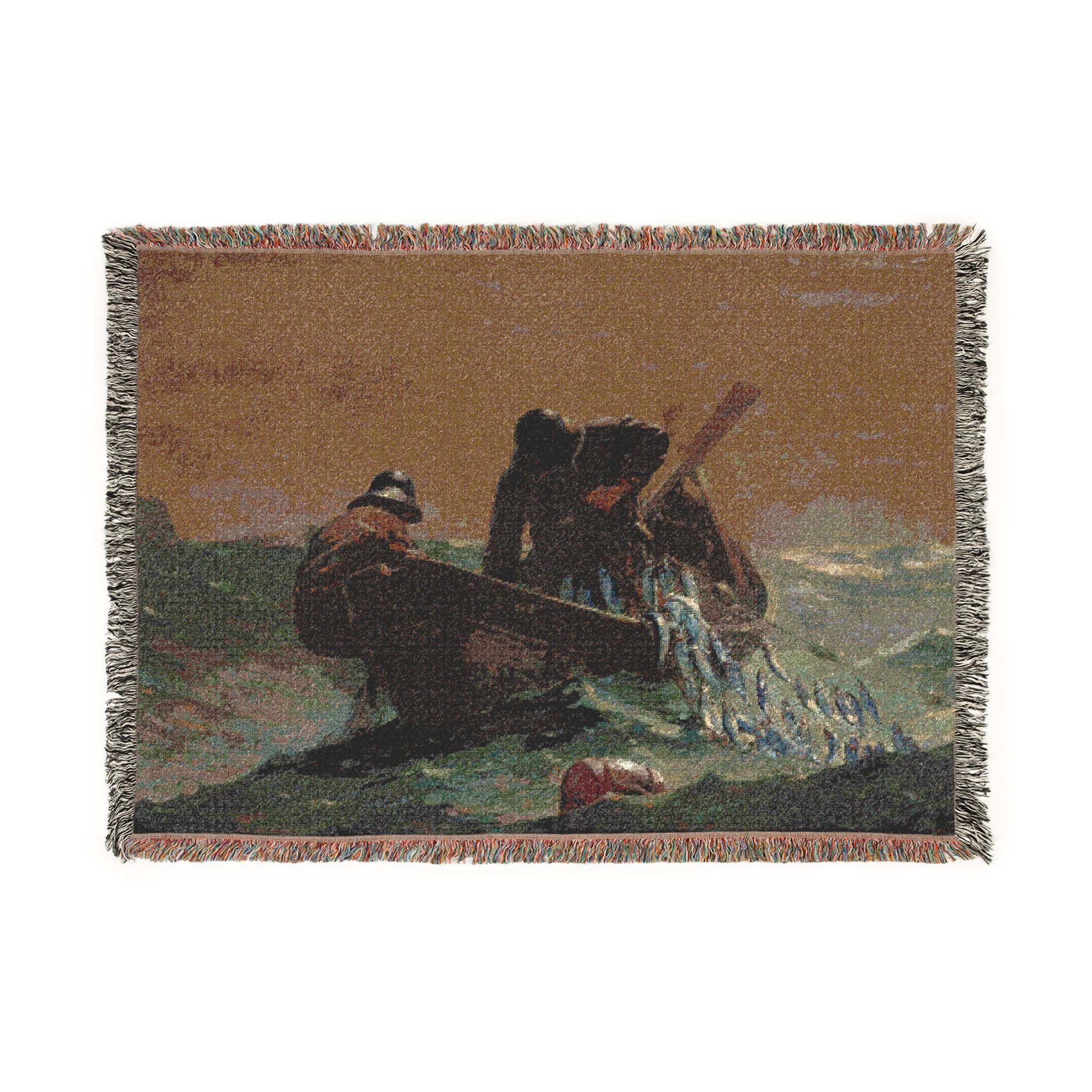 Winslow Homer - The Herring Net | Woven Tapestry Blanket