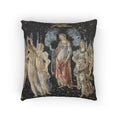 Primavera (Botticelli) | Woven Pillow