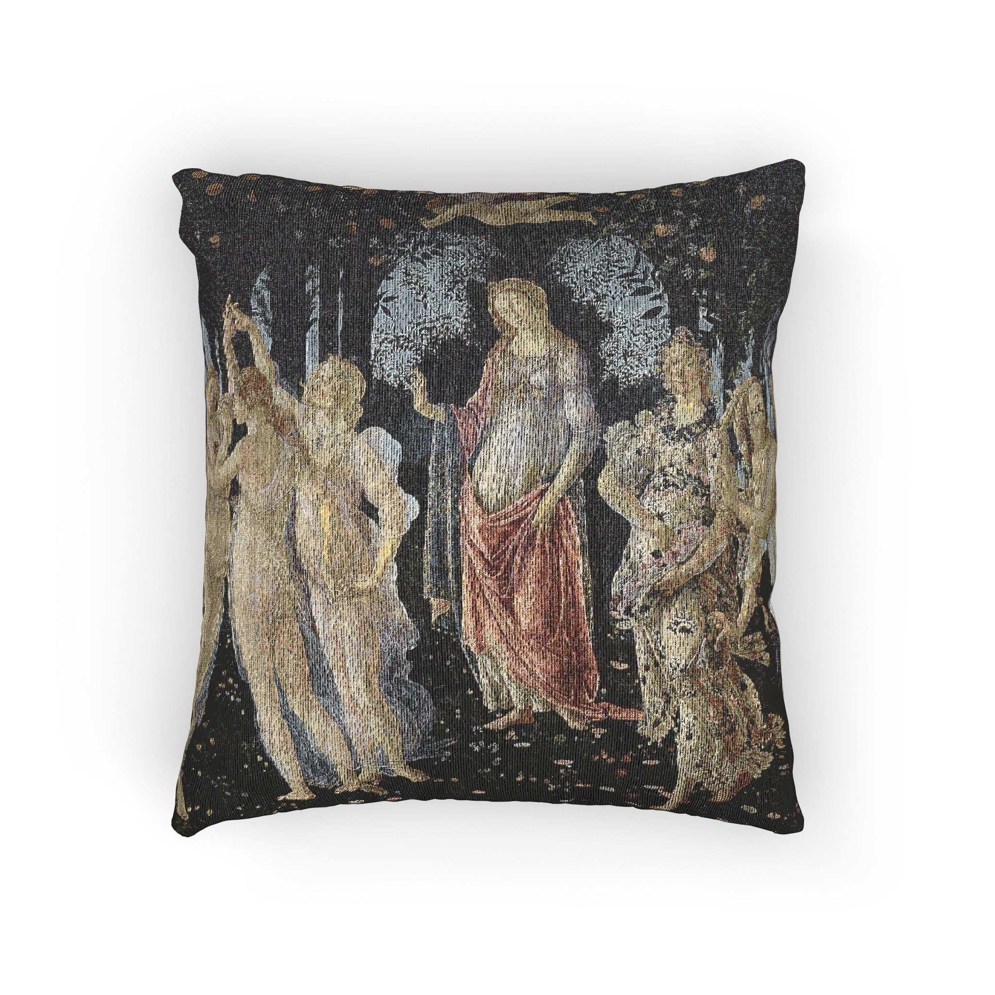 Primavera (Botticelli) | Woven Pillow