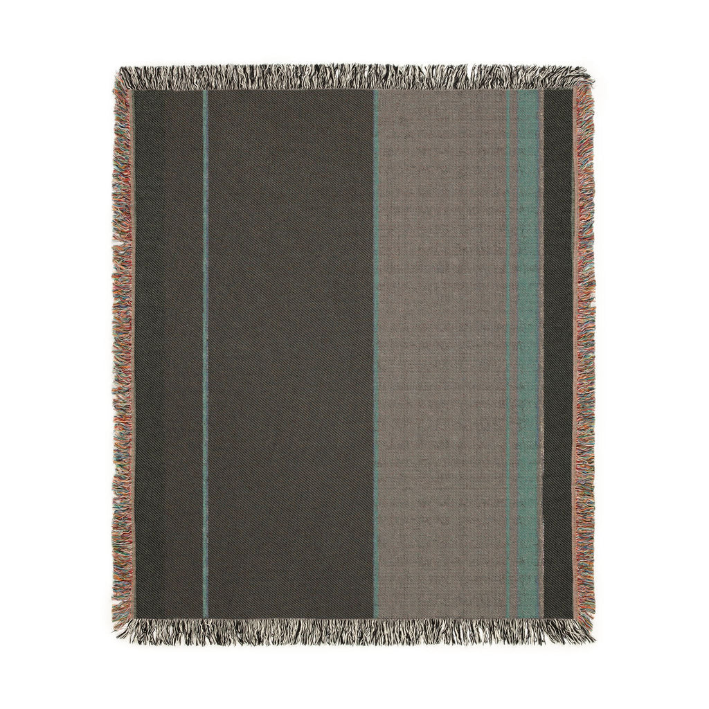 Grove Throw — Stone · Olive · Clay
