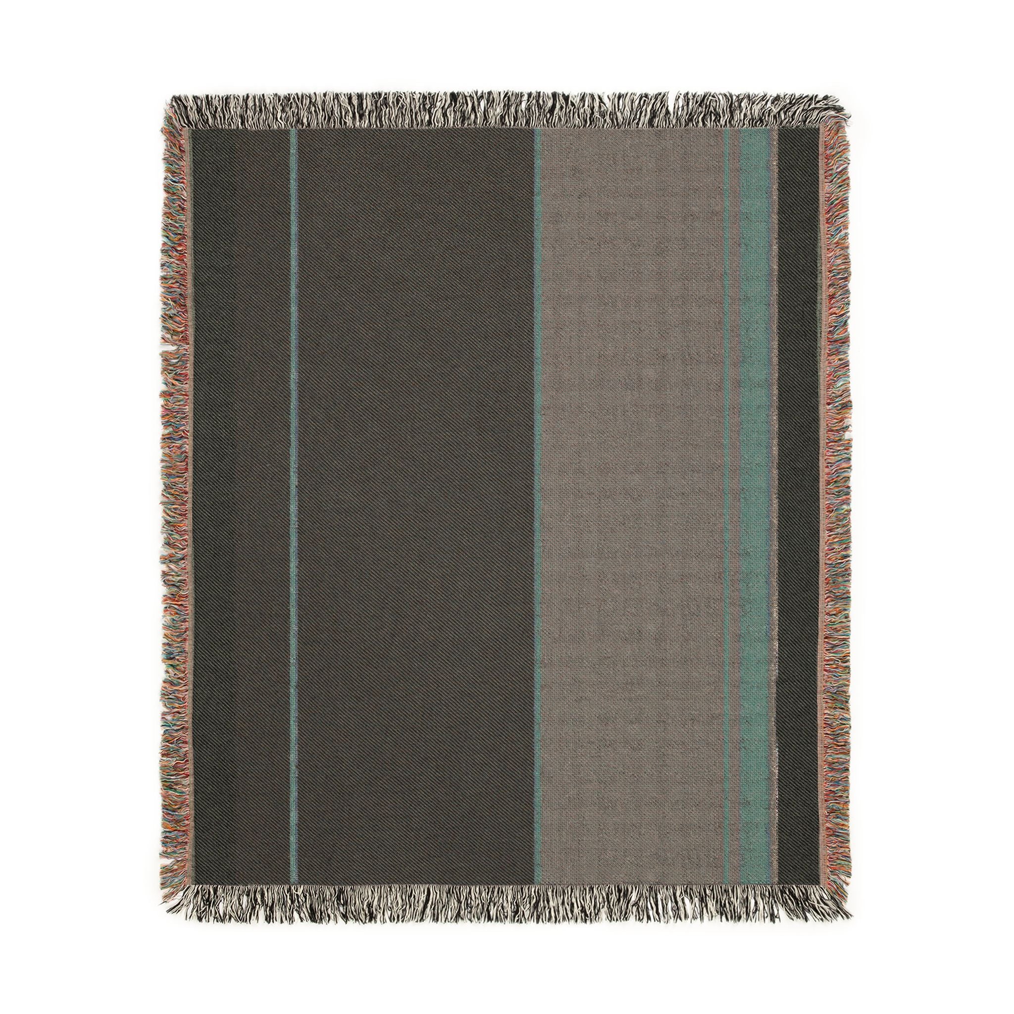 Grove Throw — Stone · Olive · Clay
