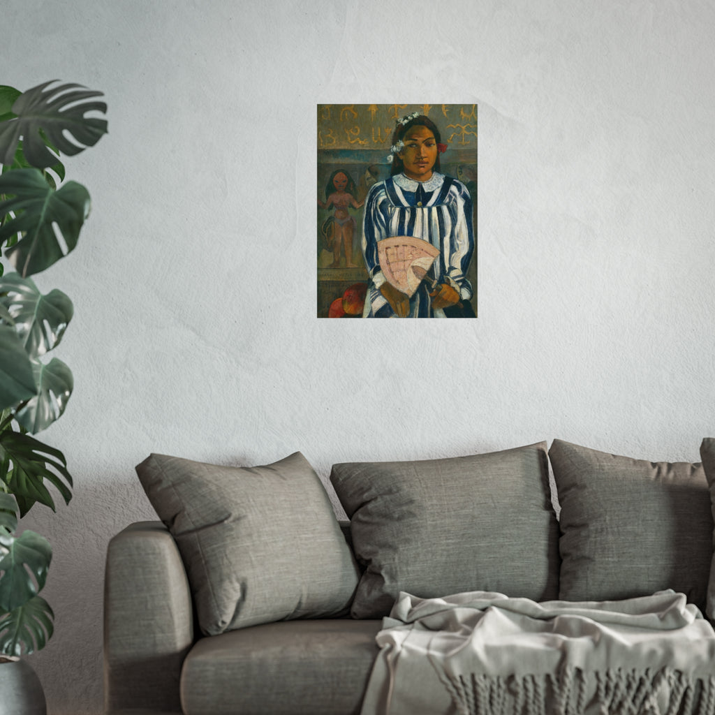 Paul Gauguin - The Ancestors of Tehamana | Fine Art Poster