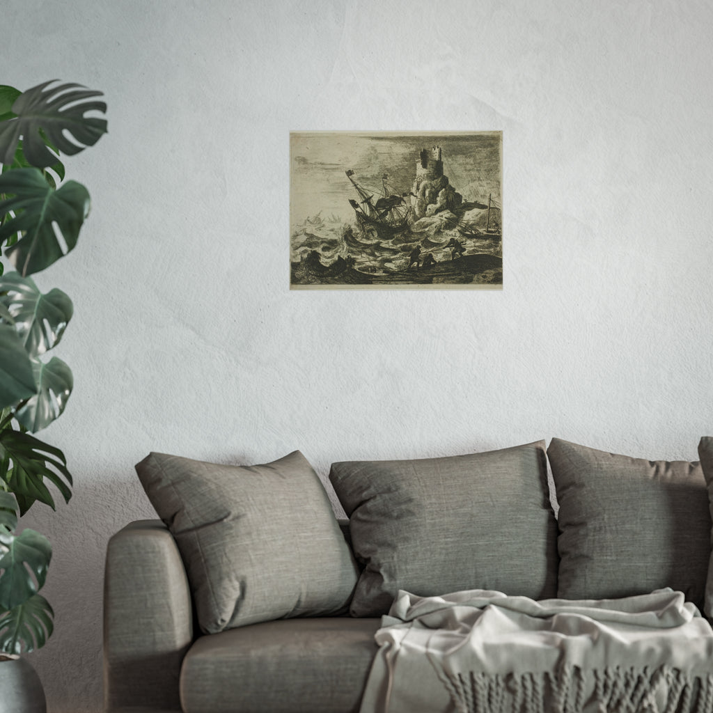 Claude Lorrain - The Shipwreck | Fine Art Poster