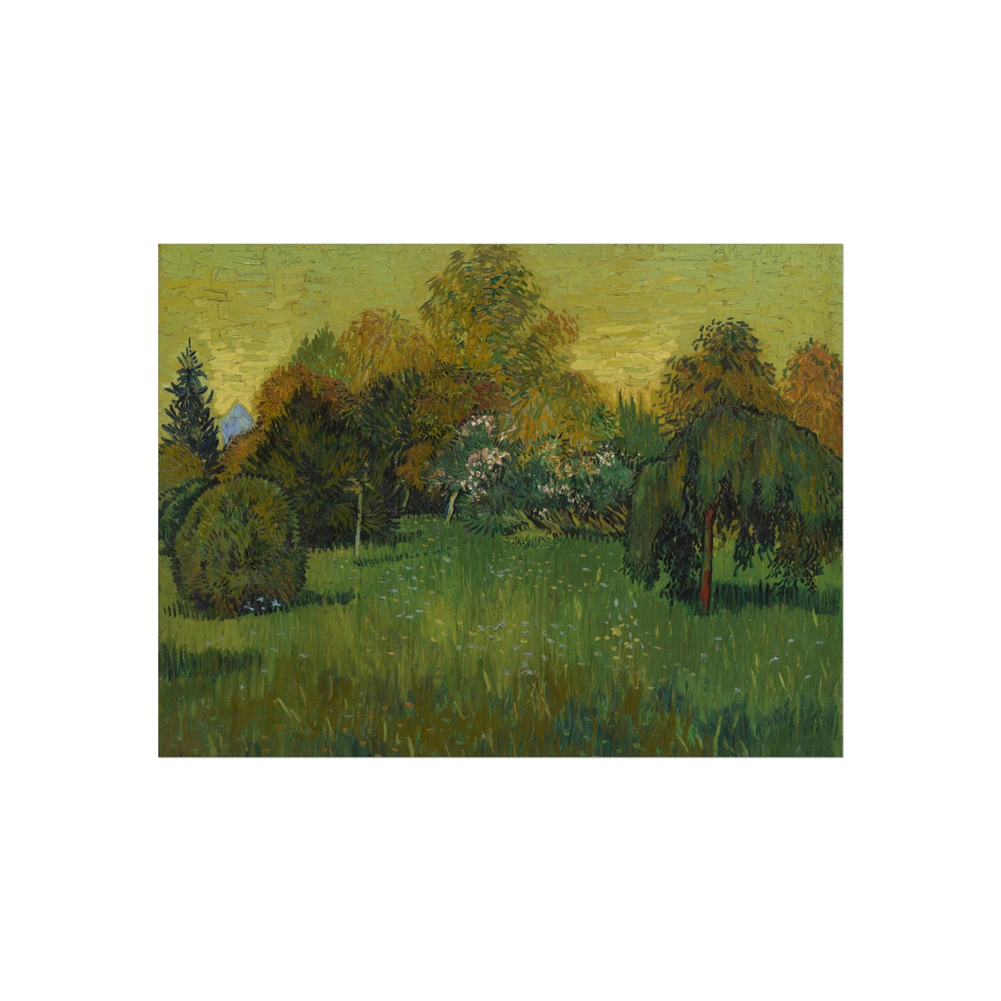 Vincent van Gogh - The Poet's Garden | Fine Art Poster