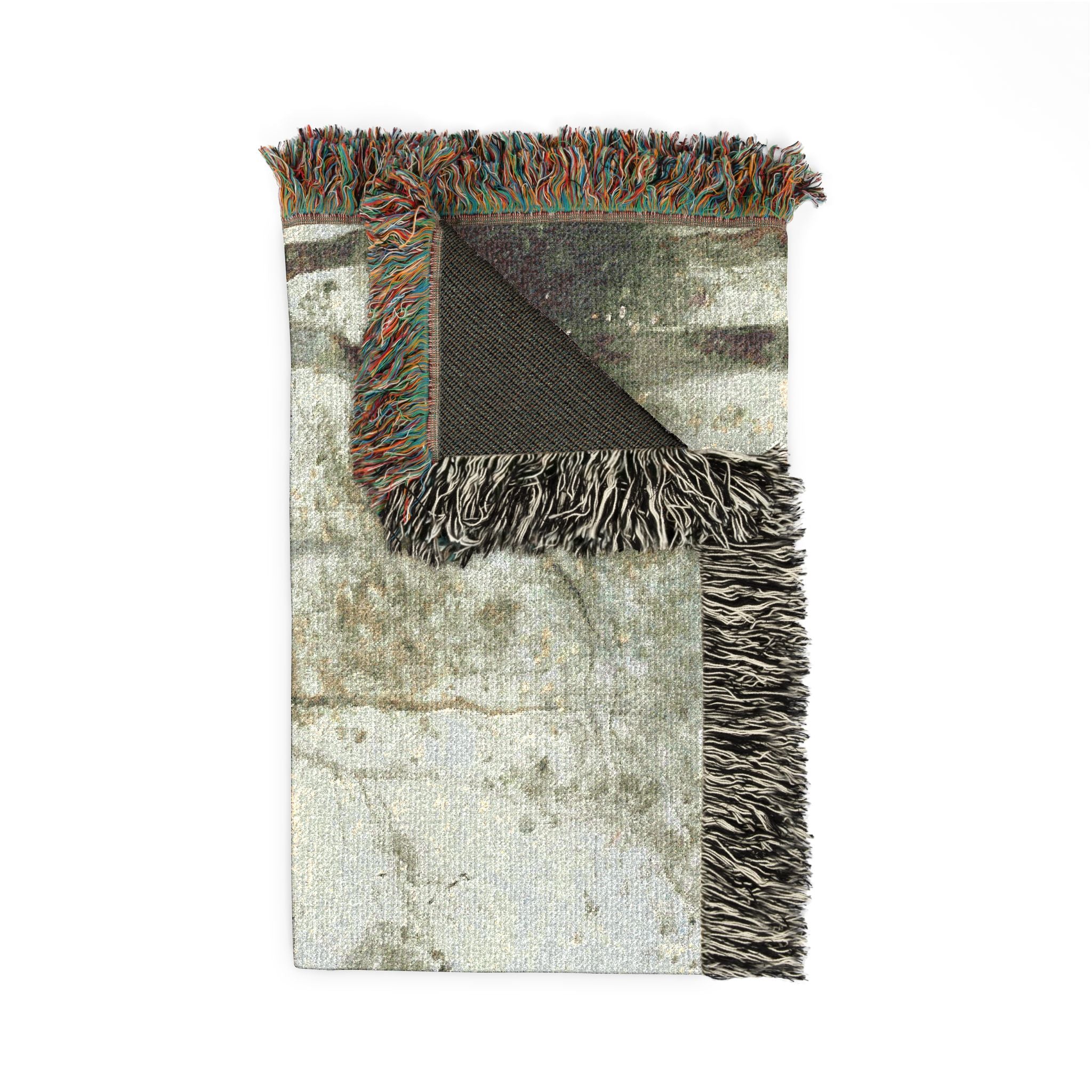 Jean Baptiste Camille Corot - Arleux-Palluel, The Bridge of Trysts | Woven Tapestry Blanket