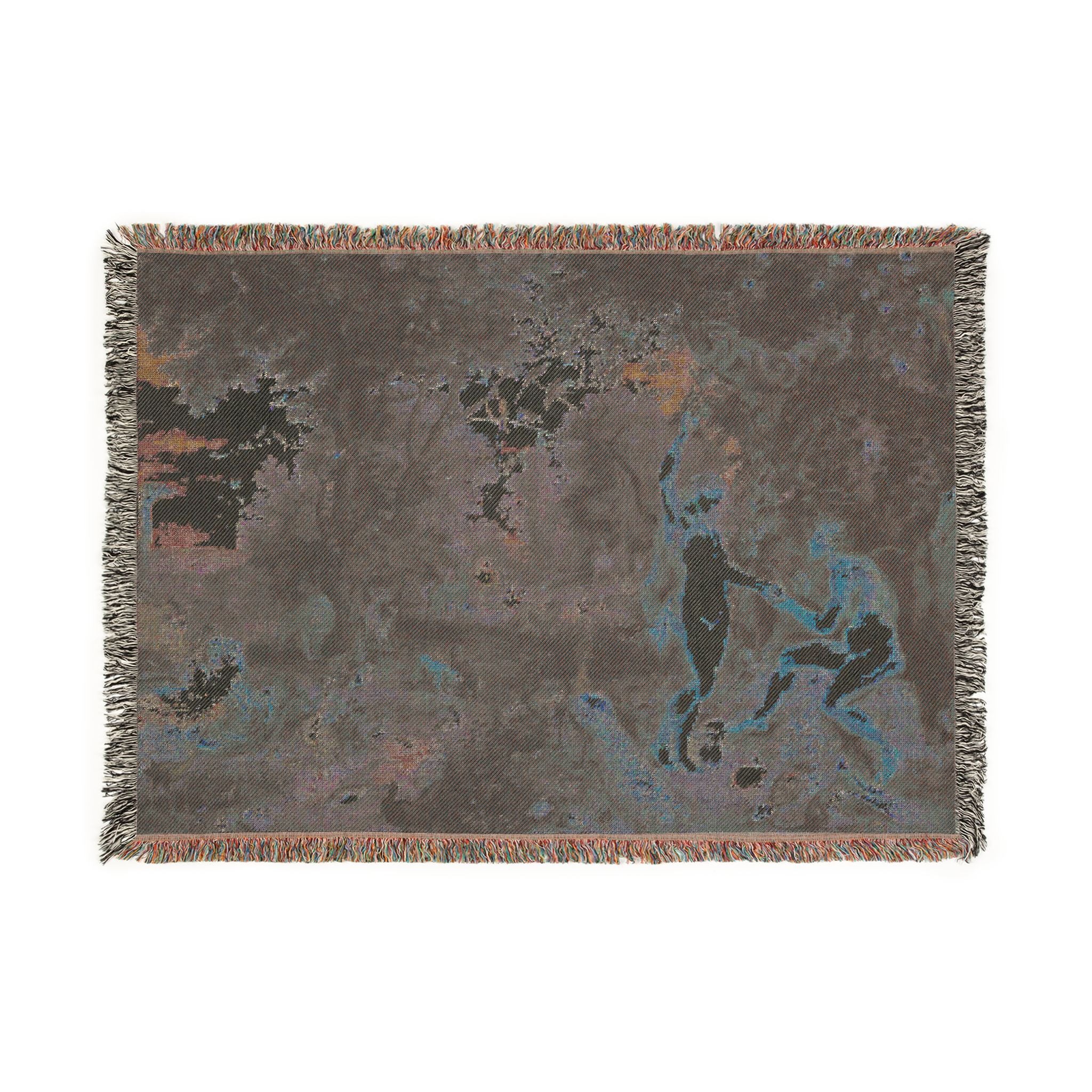 Jan Brueghel de Oude en Peter Paul Rubens - Het aards paradijs met de zondeval van Adam en Eva | Woven Tapestry Blanket