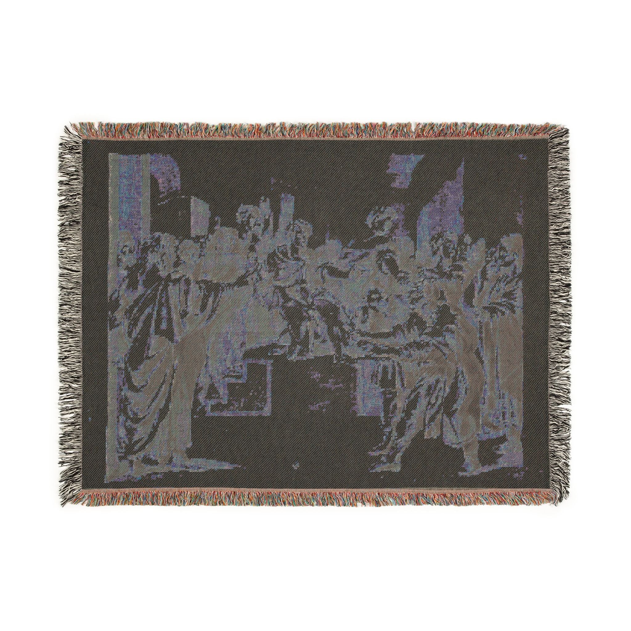 John Constable - Blinding of Elymas | Woven Tapestry Blanket