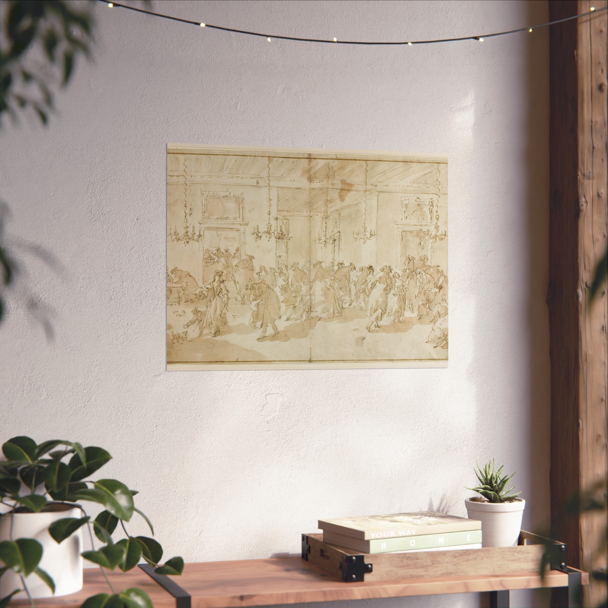 Giovanni Antonio Guardi - Il Ridotto | Fine Art Poster