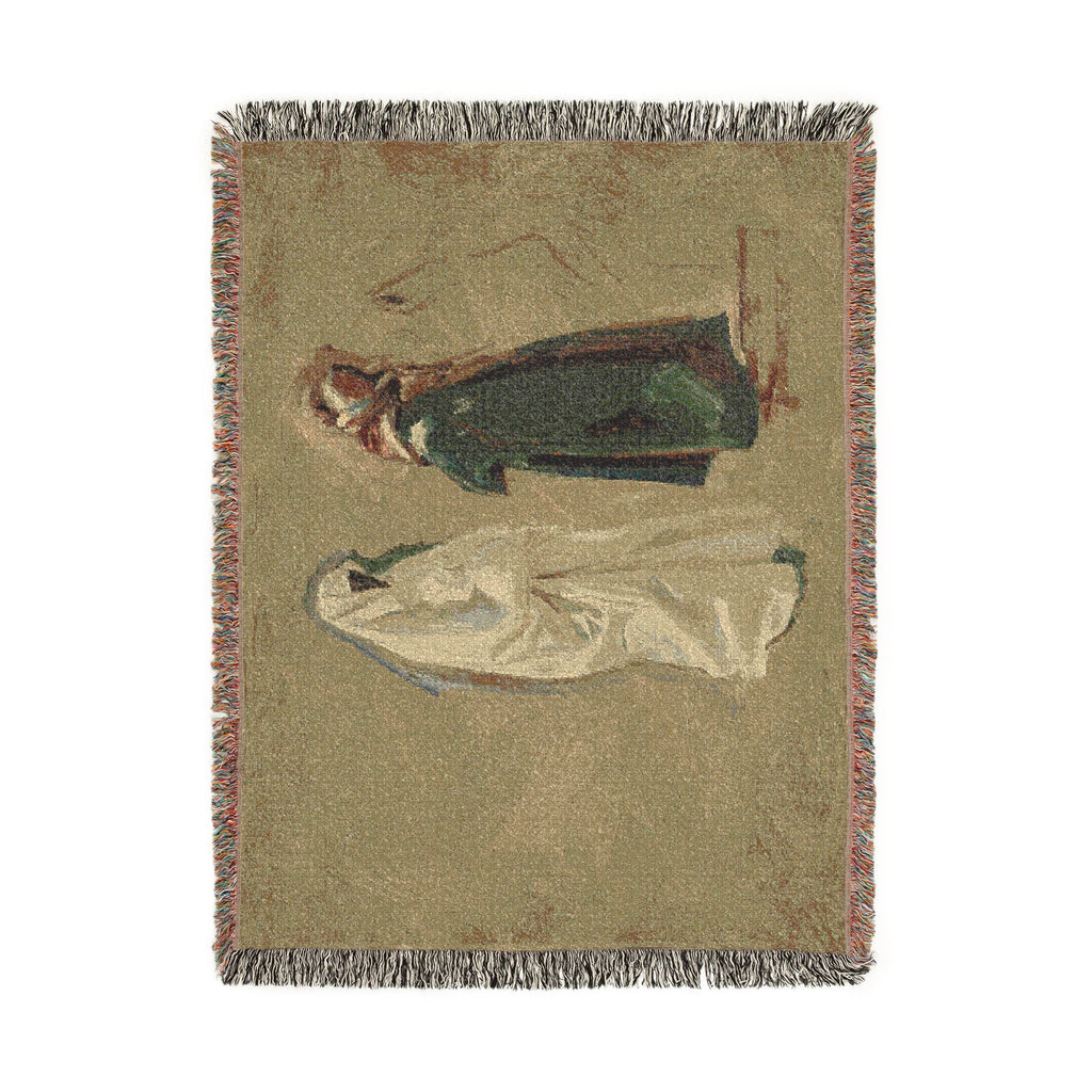 John Singer Sargent - Study of Two Bedouins | Woven Tapestry Blanket