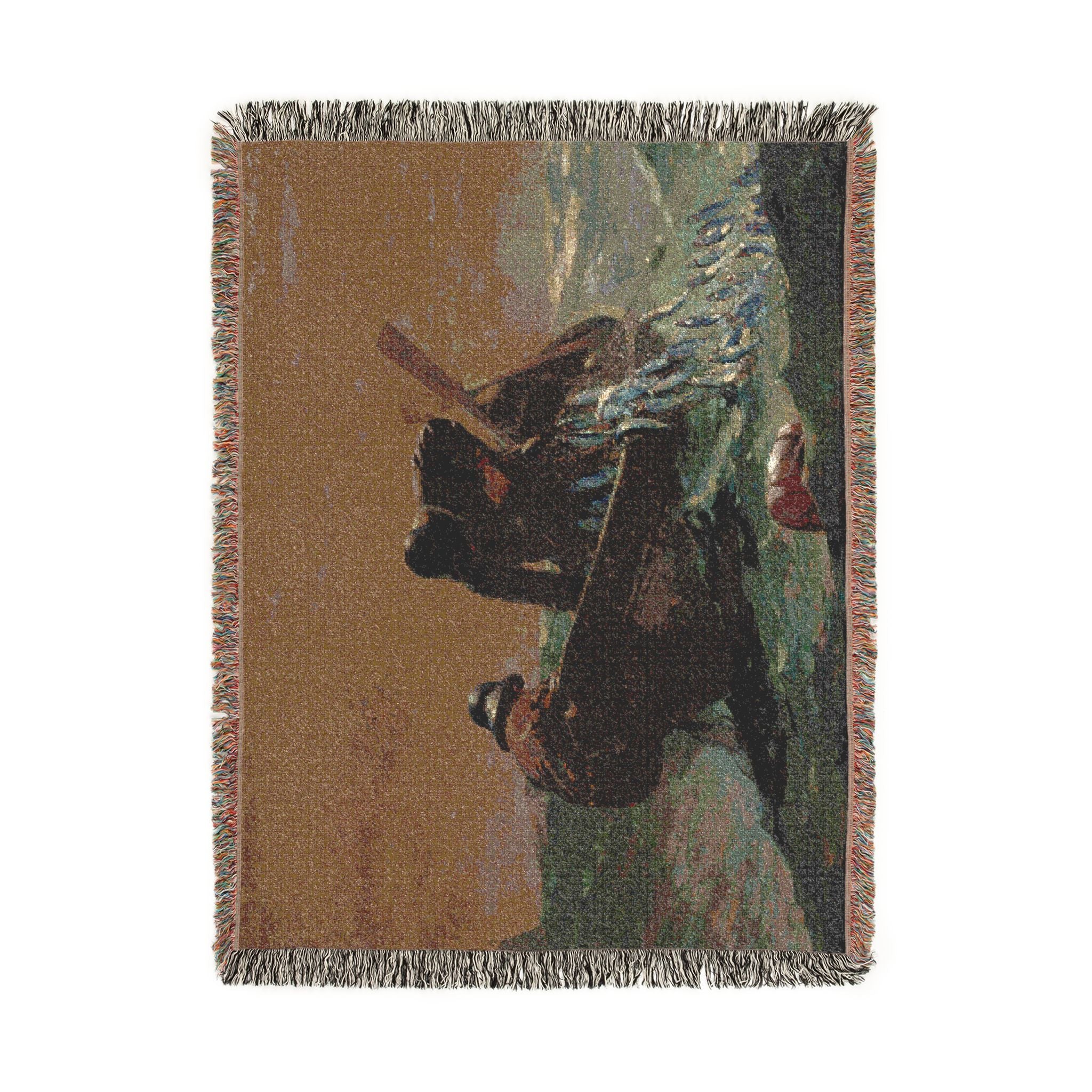 Winslow Homer - The Herring Net | Woven Tapestry Blanket