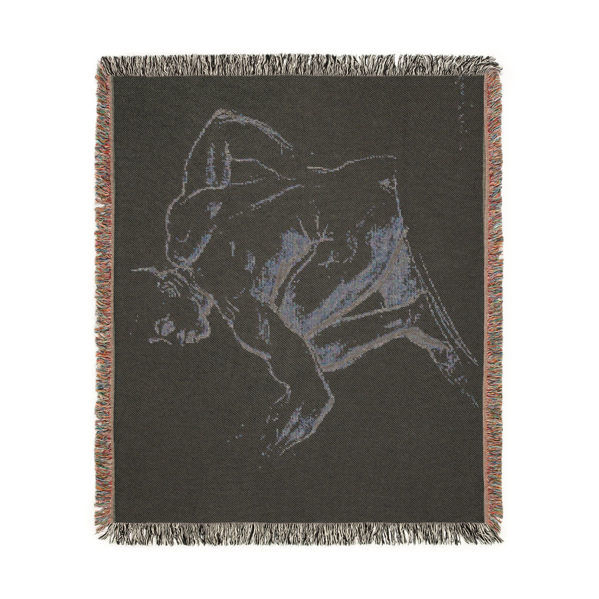 John Singer Sargent - Seated Male Nude | Woven Tapestry Blanket