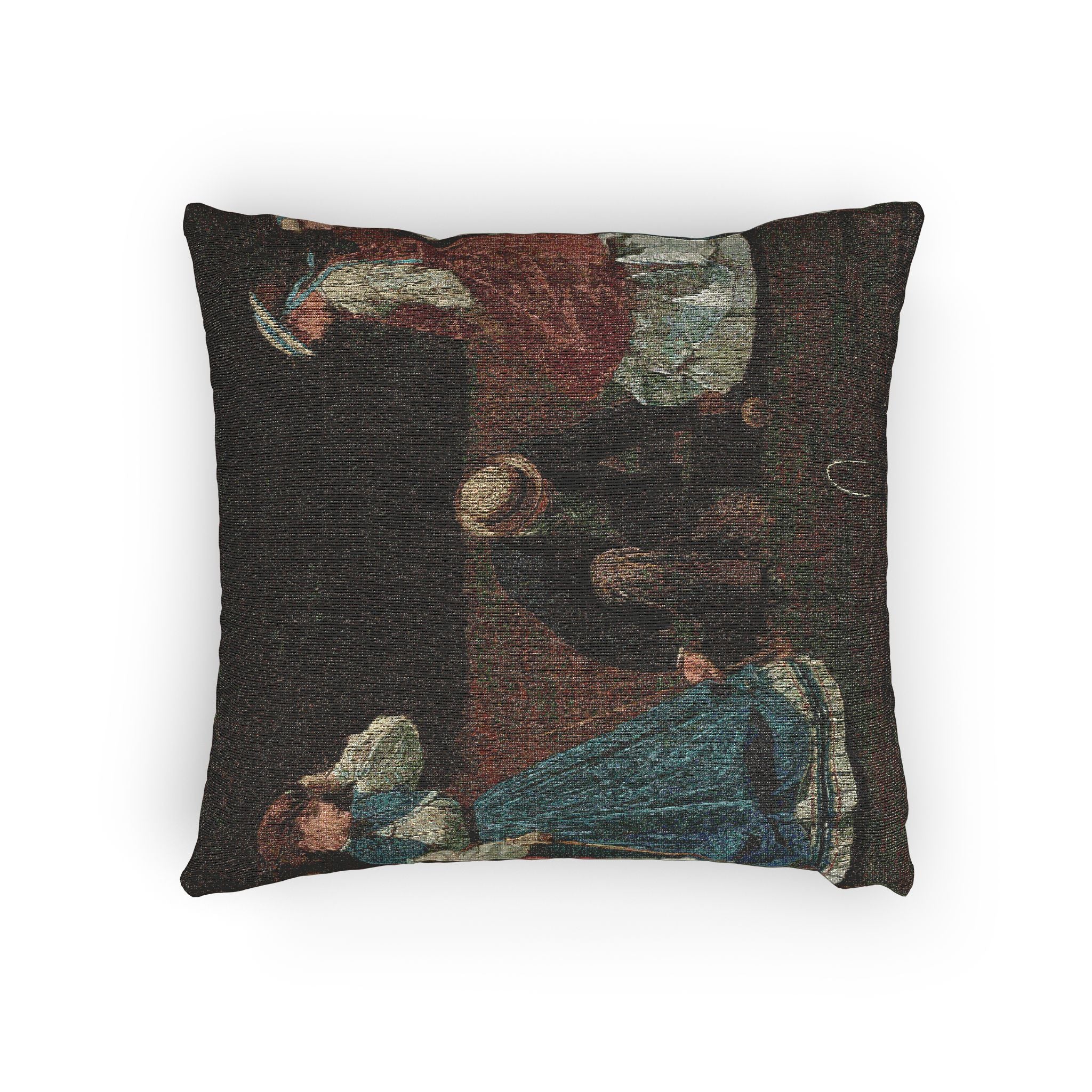Winslow Homer - Croquet Scene | Woven Pillow
