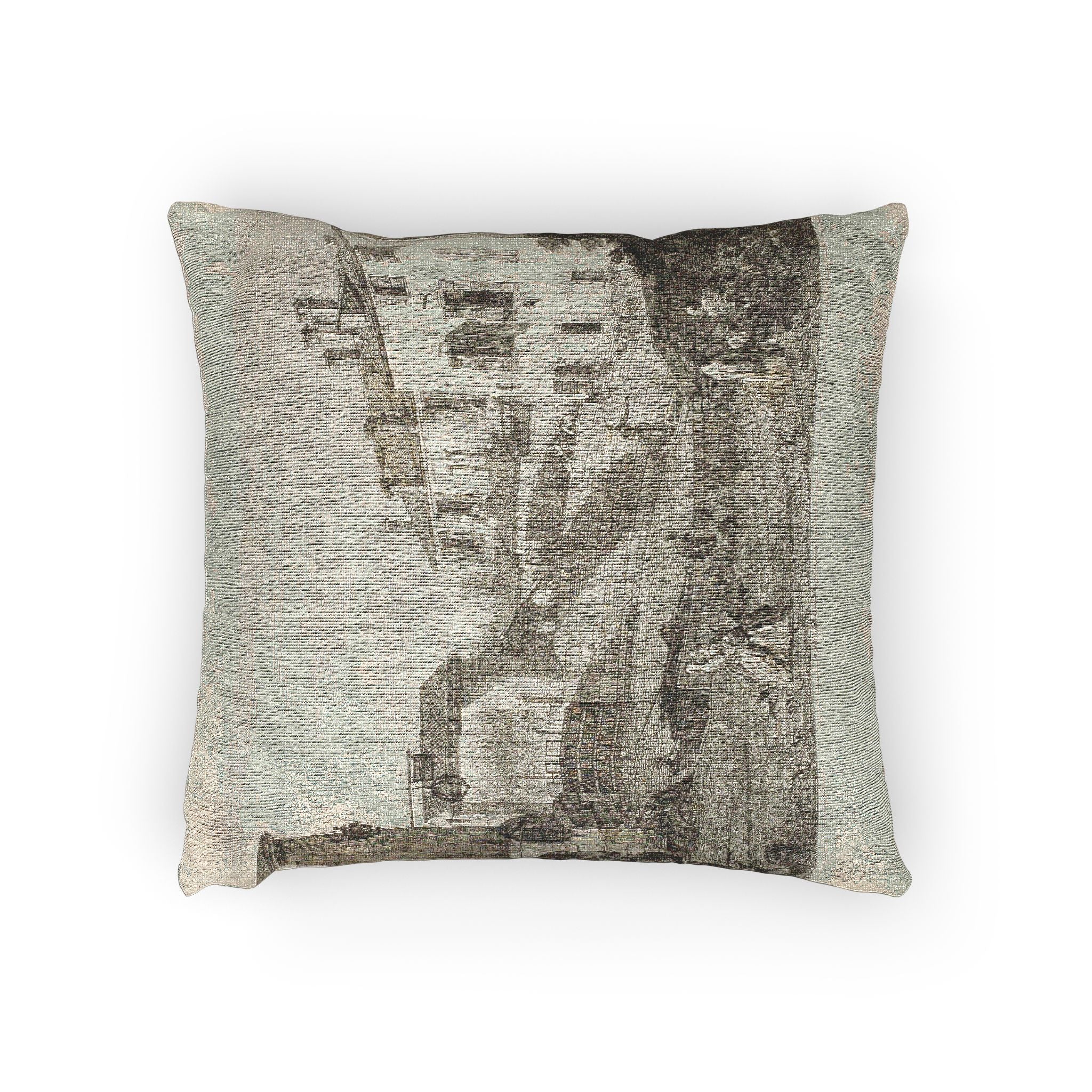 Canaletto - Le Porte Del Dolo, from Vedute | Woven Pillow