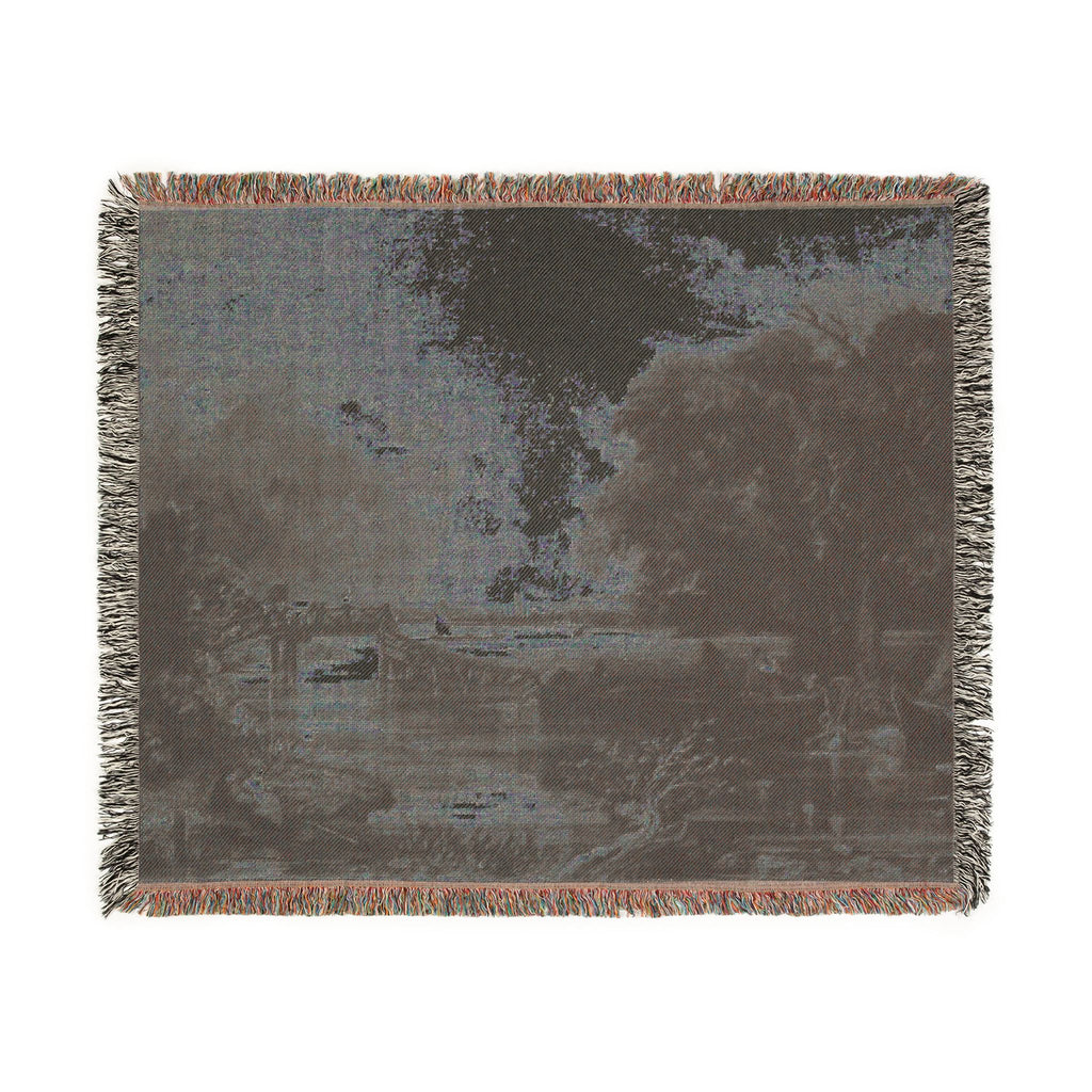 David Lucas - River Stour, Suffolk | Woven Tapestry Blanket