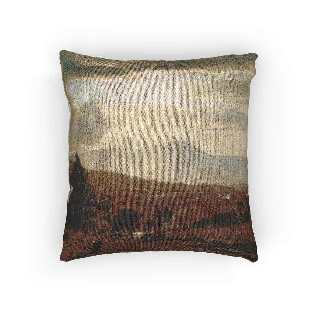 George Inness - Catskill Mountains | Woven Pillow