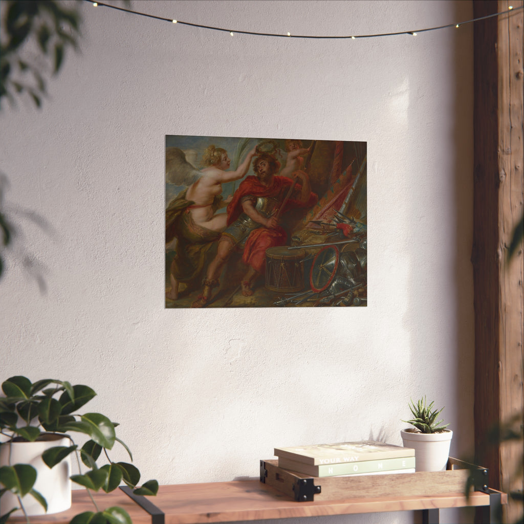 Follower of Peter Paul Rubens - The Apotheosis of the Hero | Fine Art Poster