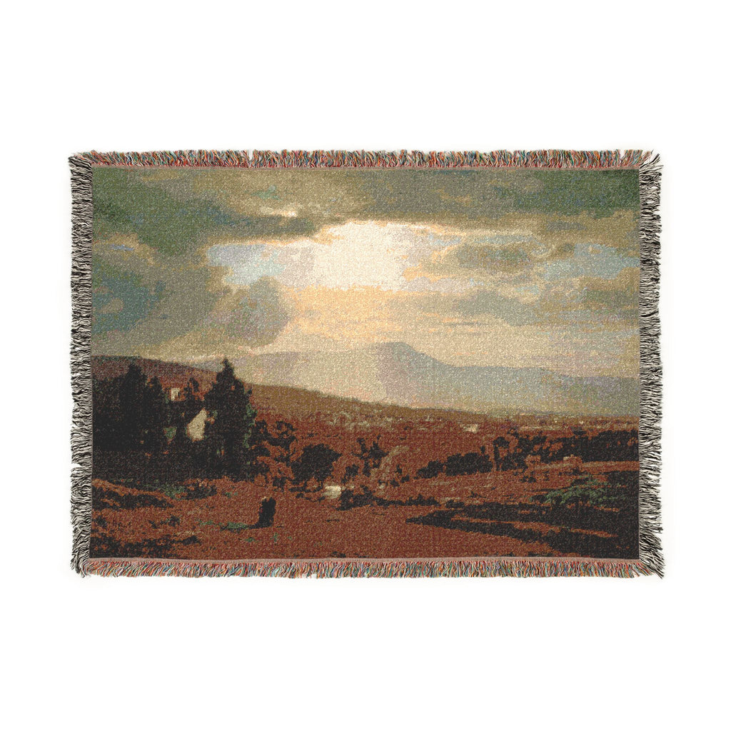 George Inness - Catskill Mountains | Woven Tapestry Blanket