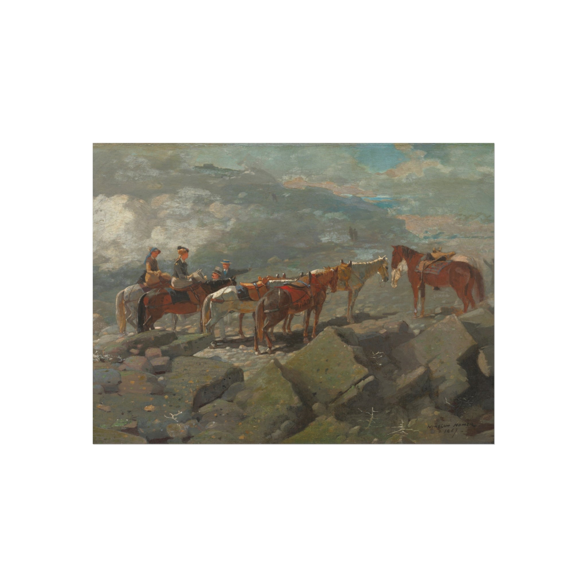 Winslow Homer - Mount Washington | Fine Art Poster