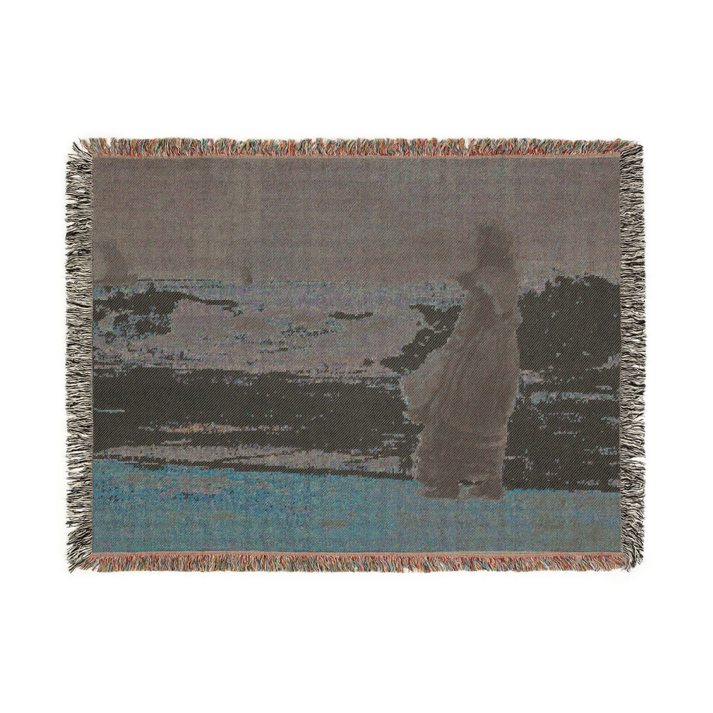 Winslow Homer - The Watcher, Tynemouth | Woven Tapestry Blanket