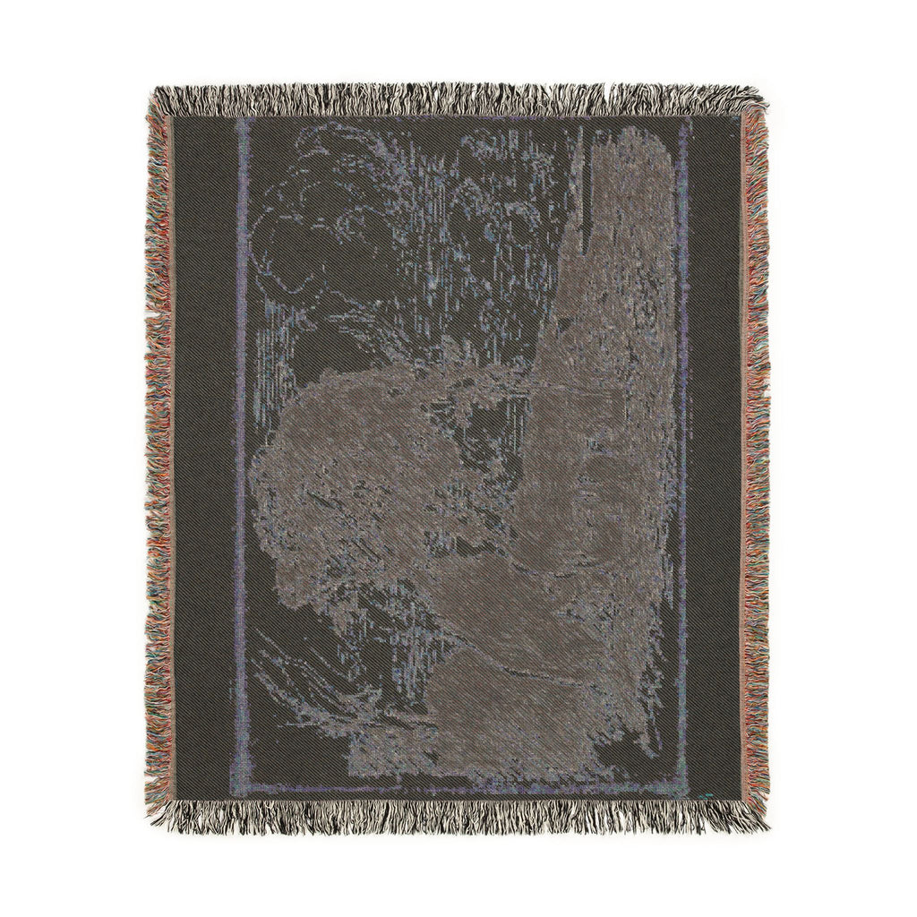 Jean Baptiste Camille Corot - Souvenir of the Fortifications of Douai | Woven Tapestry Blanket