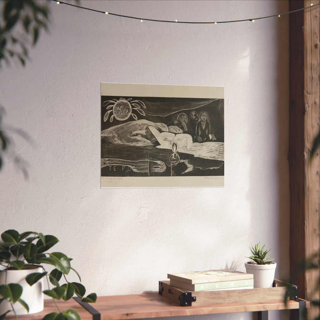 Paul Gauguin - Te po (The Night), from the Noa Noa Suite | Fine Art Poster