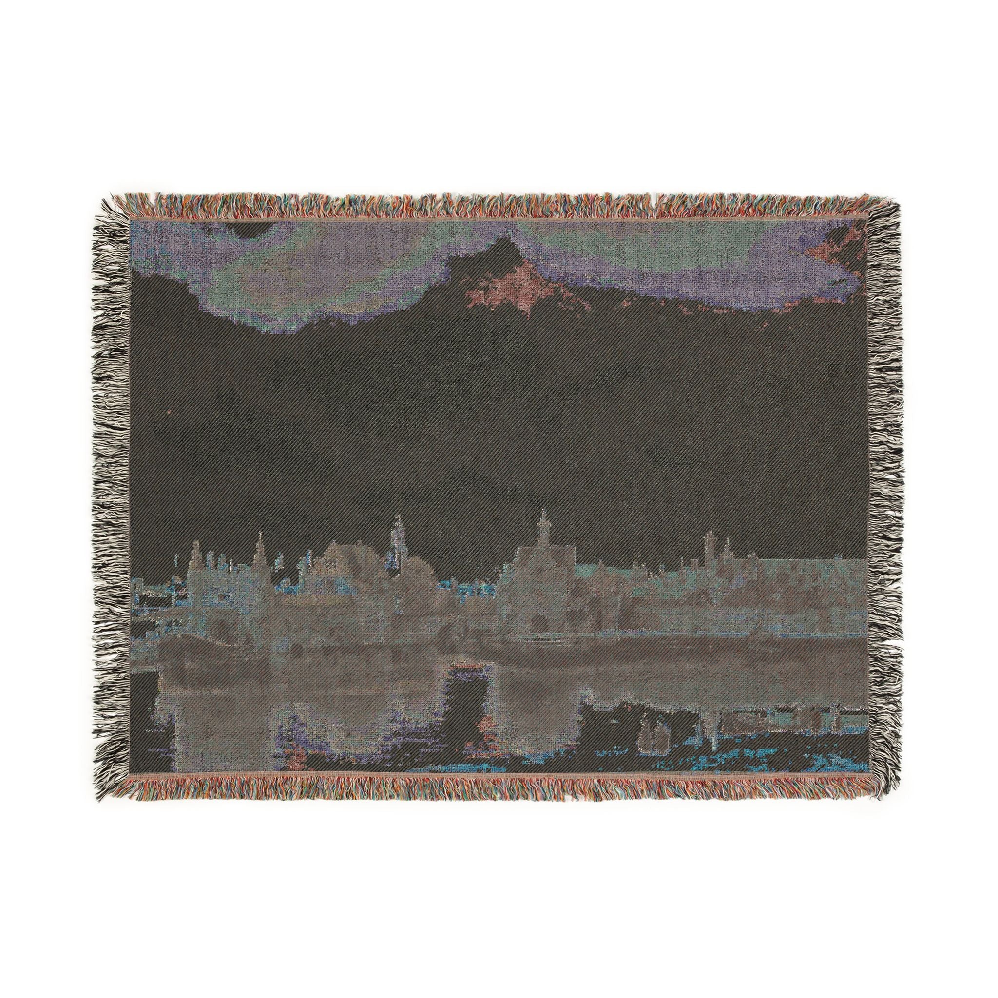Johannes Vermeer - View of Delft - 92 - Mauritshuis | Woven Tapestry Blanket